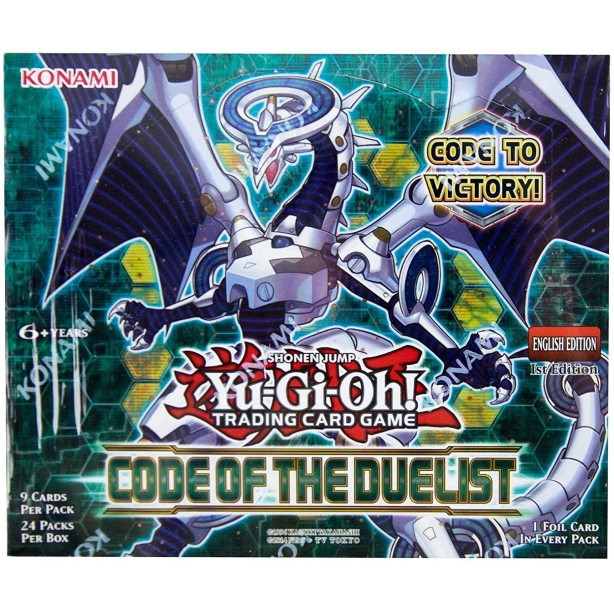 Yu-Gi-Oh! Code Of The Duelist 1st Edition Booster Trading Card Game Konami