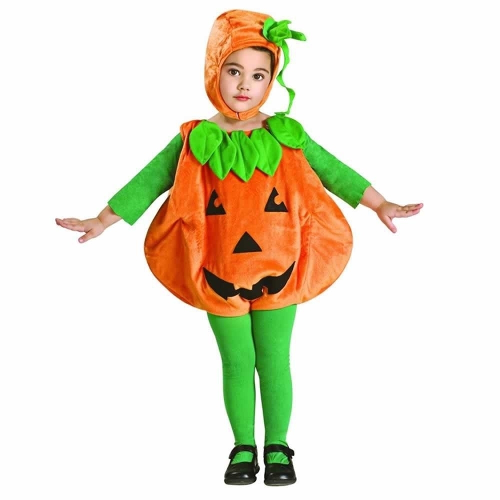 Pumpkid Pumpkin Baby Newborn Size 0-6 MO Costume Romper Outfit Rubie's