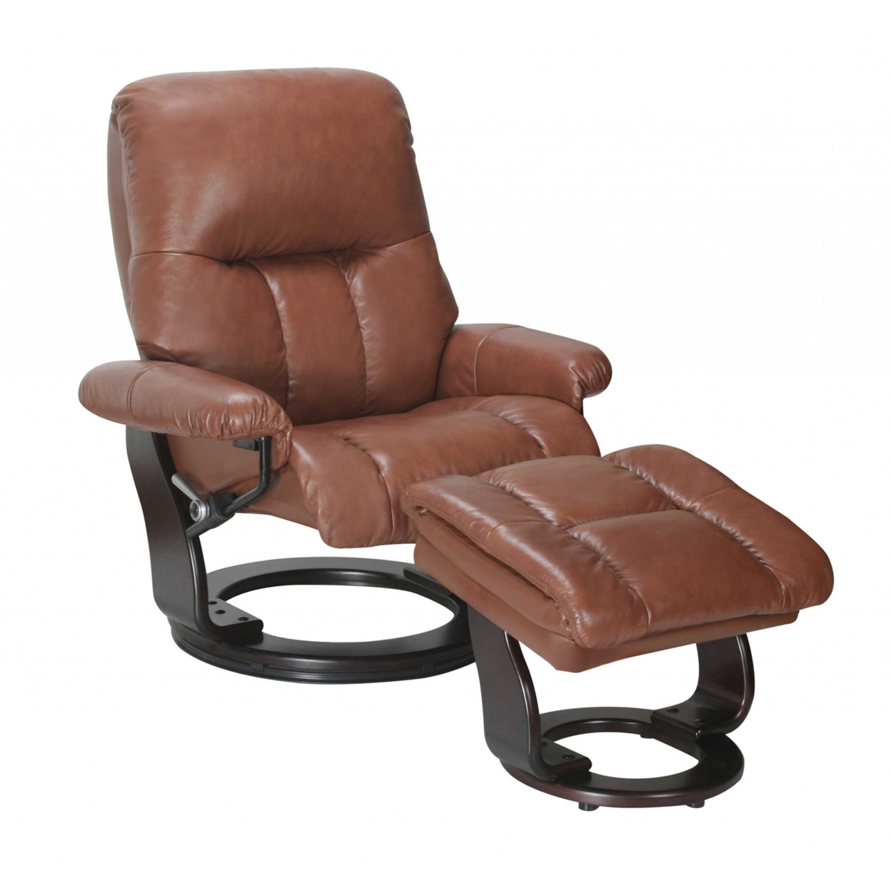 35" x 31" x 40.5" Llama Cover- Leather & Vinyl match Recliner Chair & Ottoman
