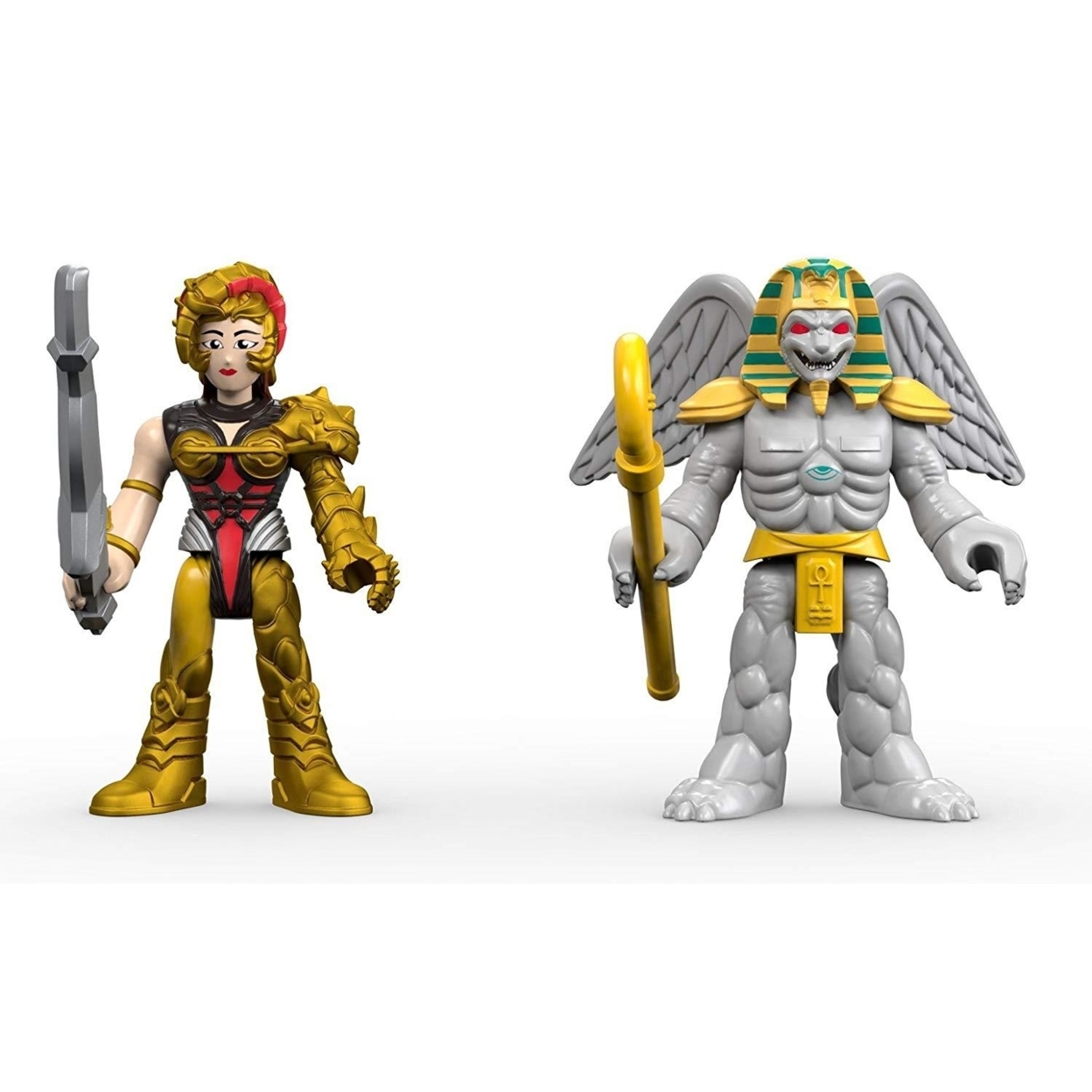 Imaginext King Sphinx & Scorpina Figures Mighty Morphin Power Rangers Fisher-Price