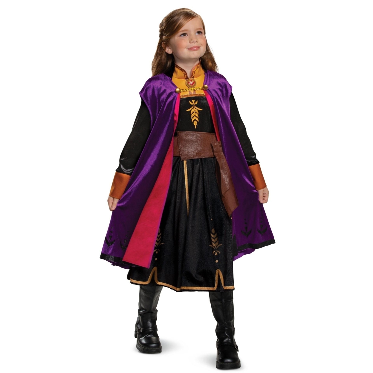 Disney Frozen 2 Anna Classic Size XS 3T/4T Girls Licensed Costume Disguise