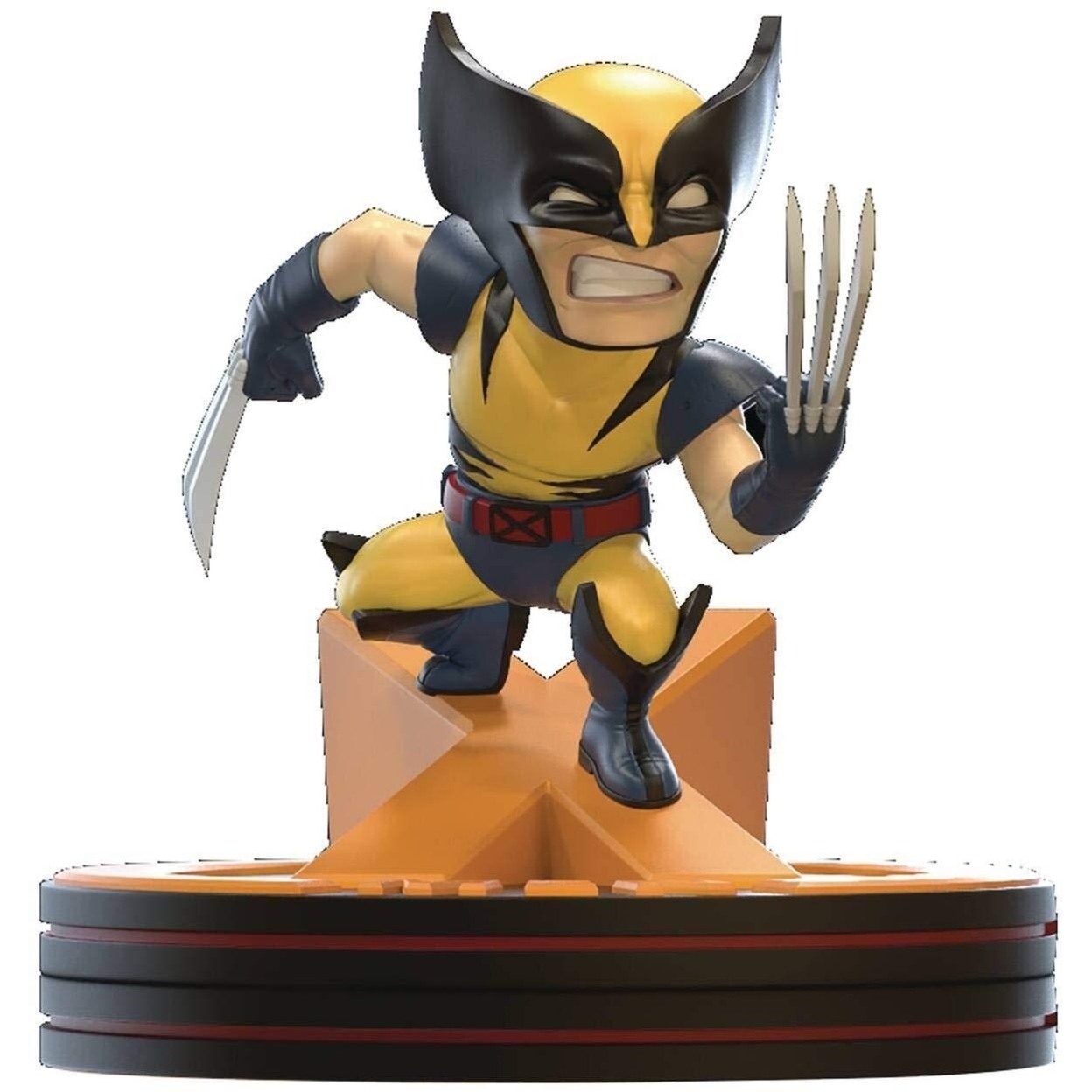 Marvel Q-Fig 80th Anniversary Wolverine Figure Bone Claws Collectible Quantum Mechanix