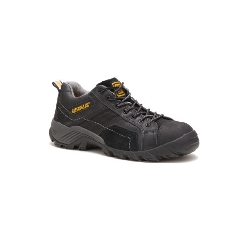 CATERPILLAR WORK Men's Argon Composite Toe Work Shoe Black - P89955 BLACK - BLACK, 7.5-M