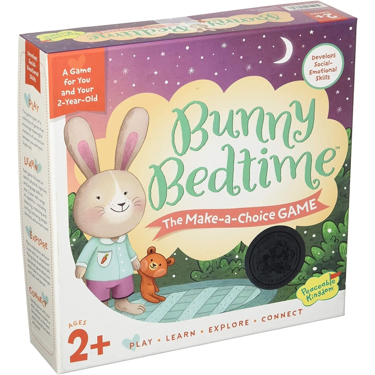 Bunny Bedtime The Make A Choice Game Toddler Peaceable Kingdom