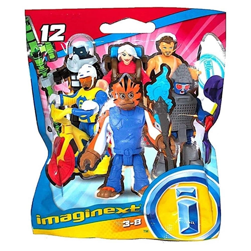 Imaginext Series 12 Surprise Bag 4-Pack Figures W/ Accessories Fisher-Price