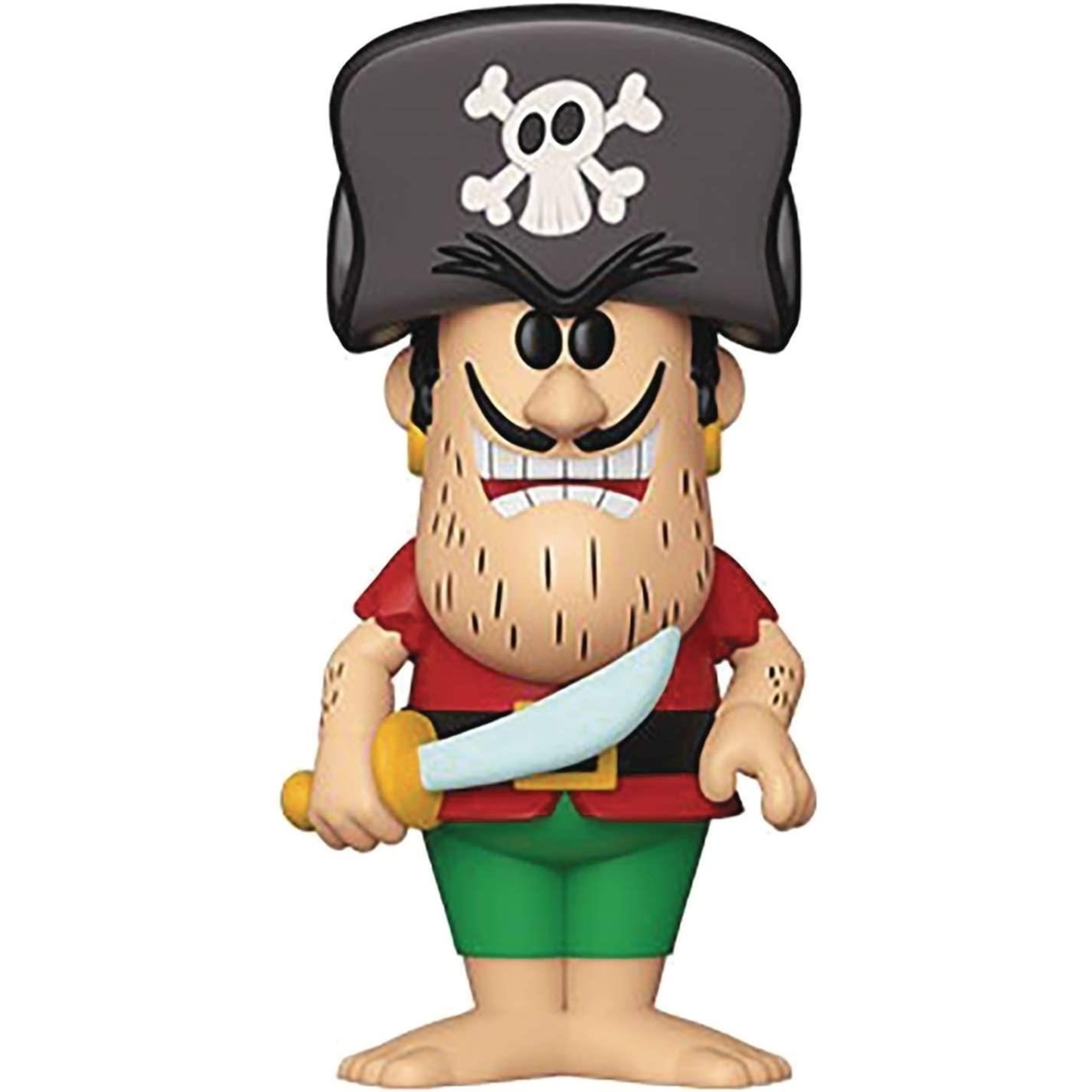 Funko Soda Quaker Oats Jean LaFoote Pirate-Foe Of Cap'n Crunch Figure