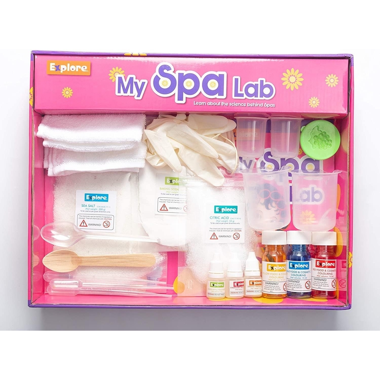 Mighty Mojo Explore STEM Learner My Spa Lab Bath Bomb DIY Educational Science Kit