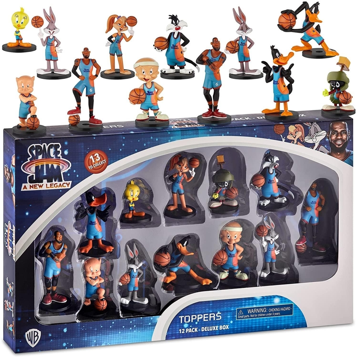 Space Jam A New Legacy Pencil Toppers 12pk Movie Characters Deluxe Box Set PMI International