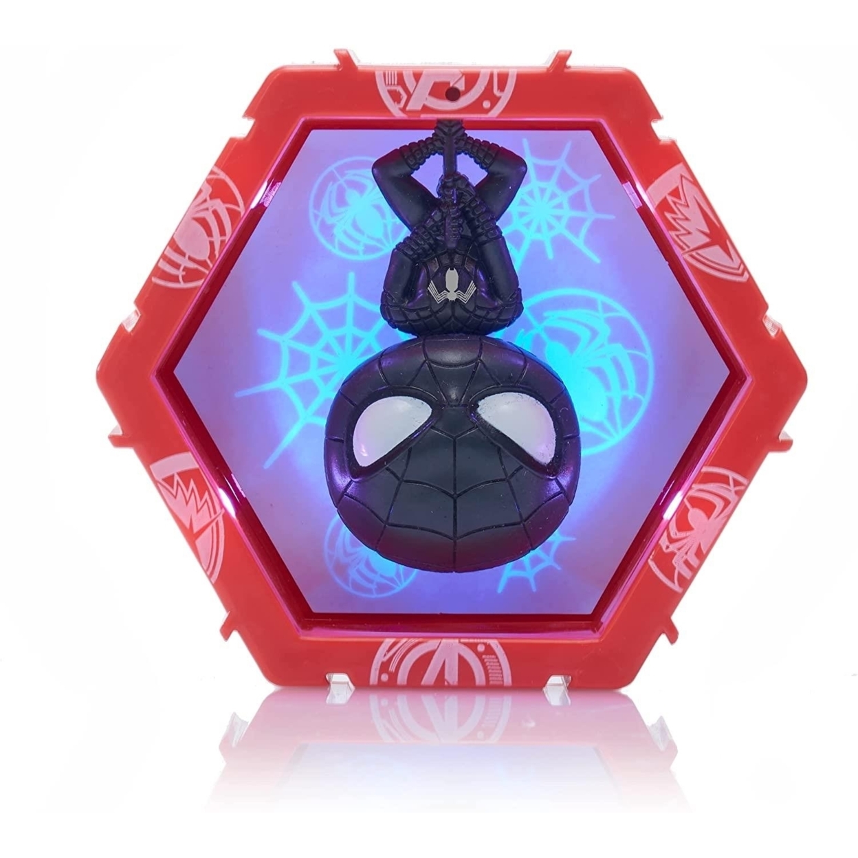 WOW Pods Marvel Symbiote Spider-Man Swipe Light-Up Connect Avengers Collection Figure WOW! Stuff