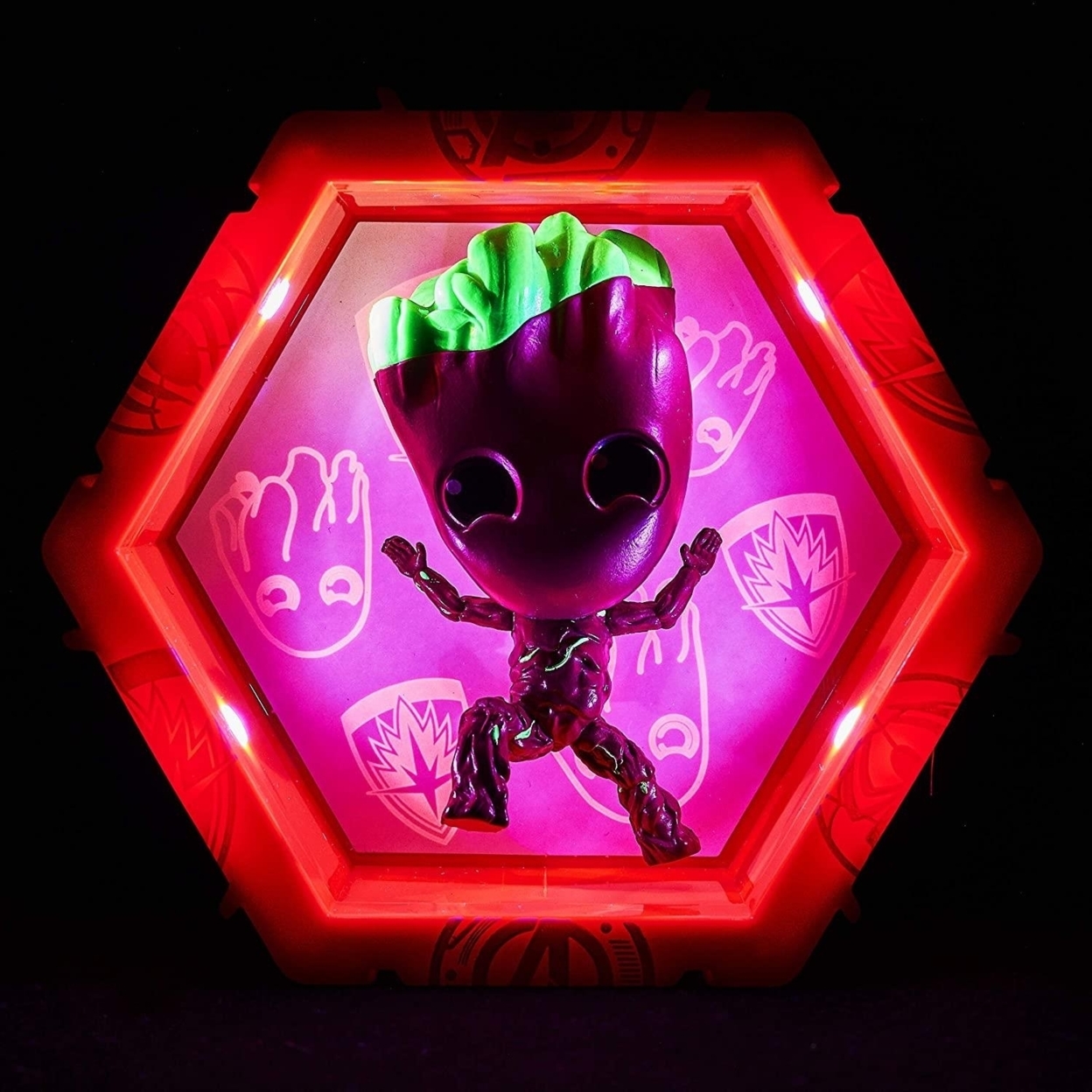 WOW Pods Marvel Avengers Groot Light-Up Figure Connectable Collectible WOW! Stuff
