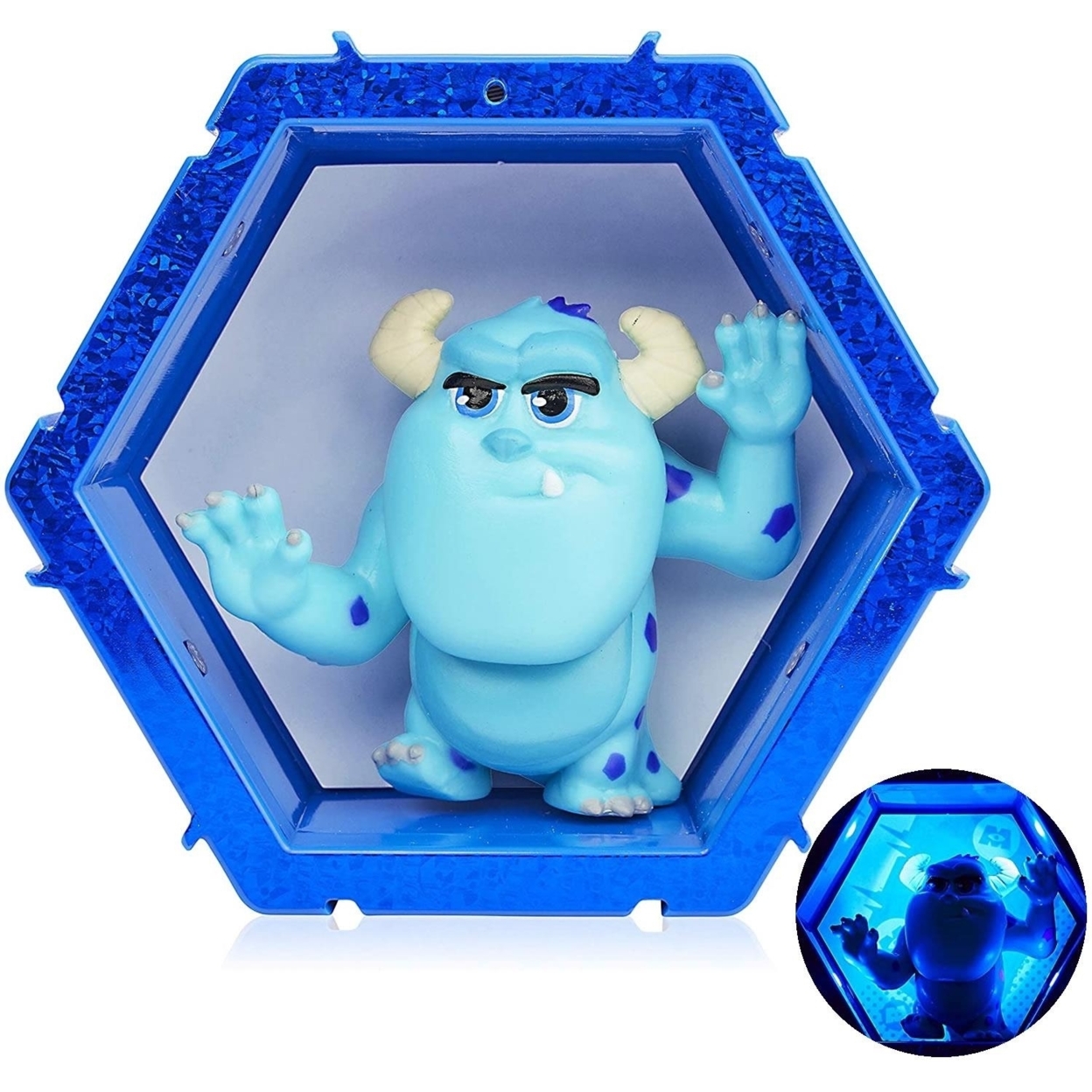 WOW Pods Monsters Inc Sulley Swipe To Light Connect Disney Pixar Figure Collectible Stuff!