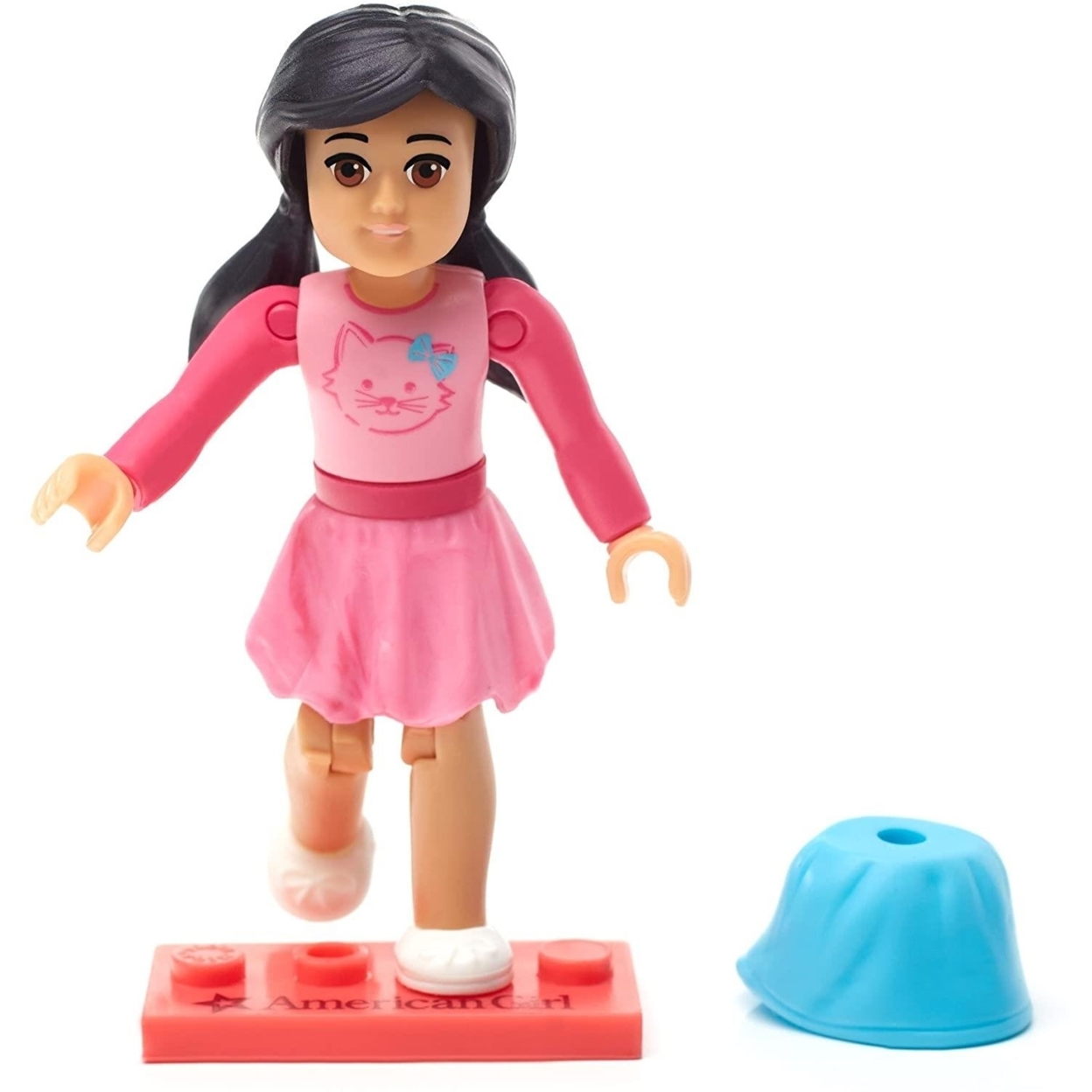 Mega Construx American Girl Kitty Dress Pink Series 2 Figure DXW98 Mattel