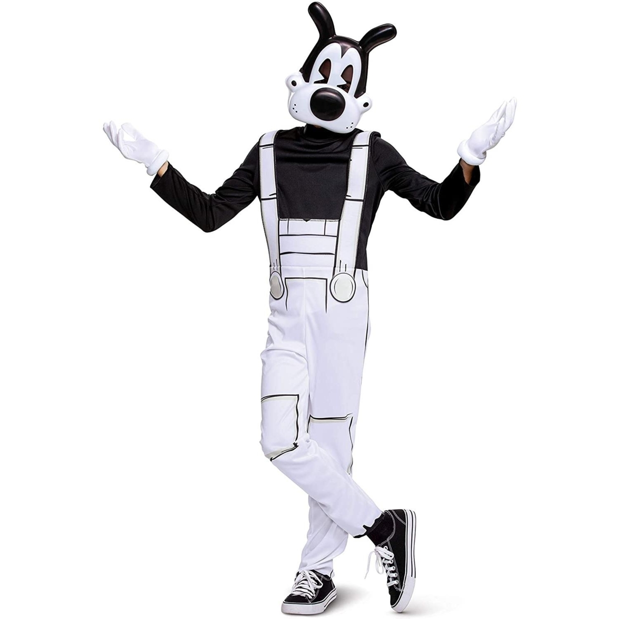Boris Wolf Bendy And The Ink Machine Size XL 14/16 Boys Video Game Costume Disguise