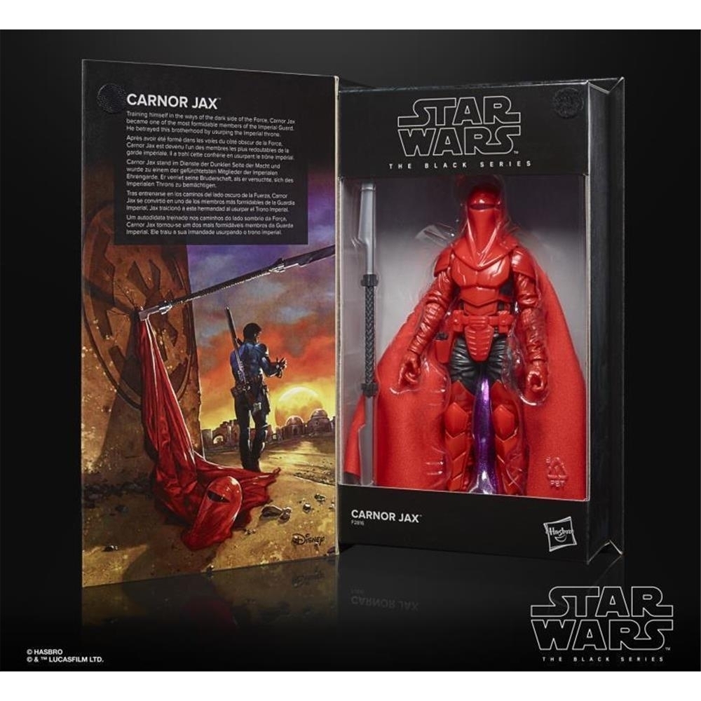 Star Wars Carnor Jax Action Figure Crimson Empire Black Series LucasFilm 50th Anniversary Hasbro