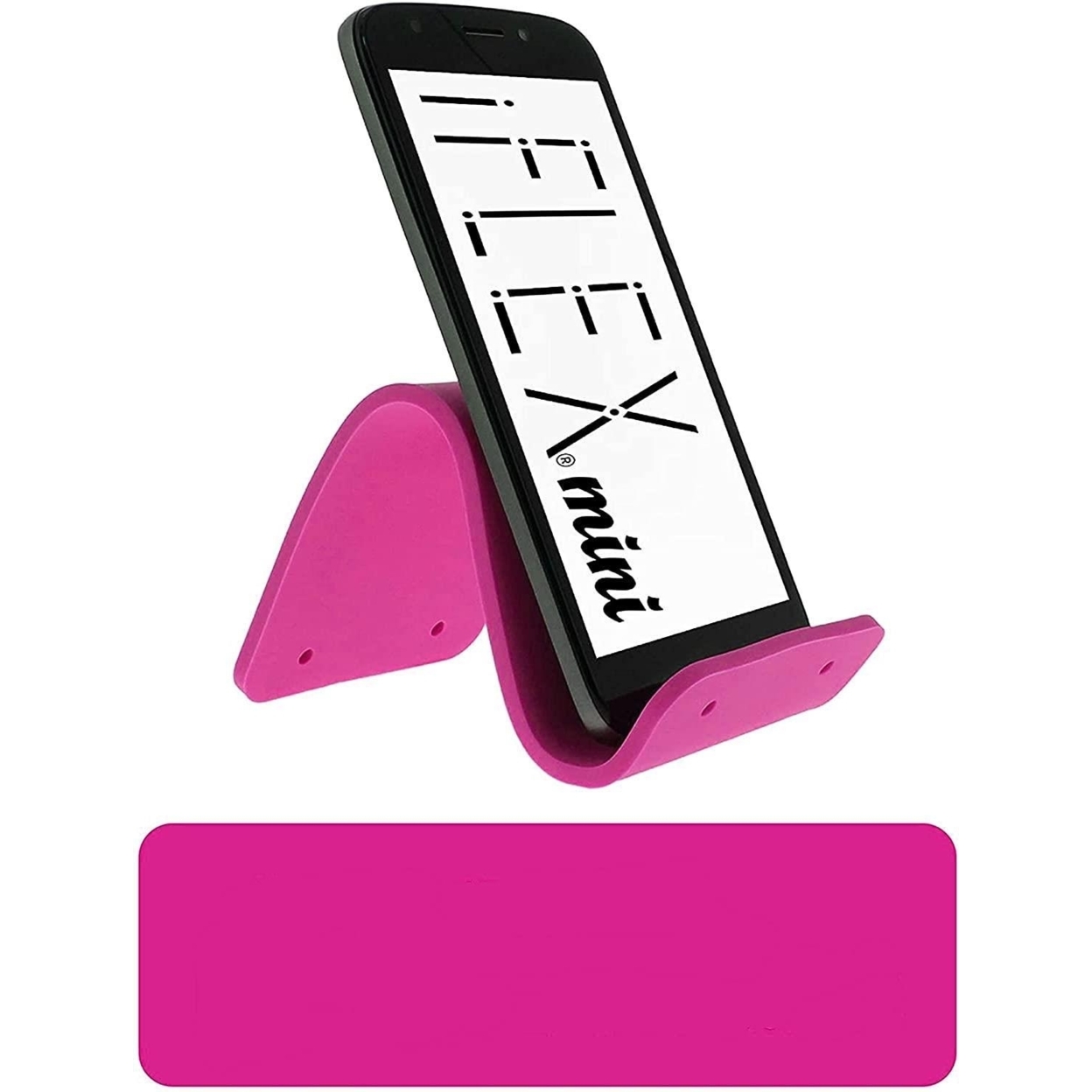 IFLEX Mini Flexible Silicone Cell Phone Holder Pink Universal Non-Slip Hands-Free