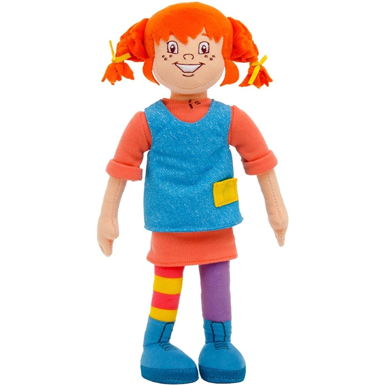 Pippy Longstocking Plush Doll 12 Classic Swedish Kids Book TV Character Mighty Mojo