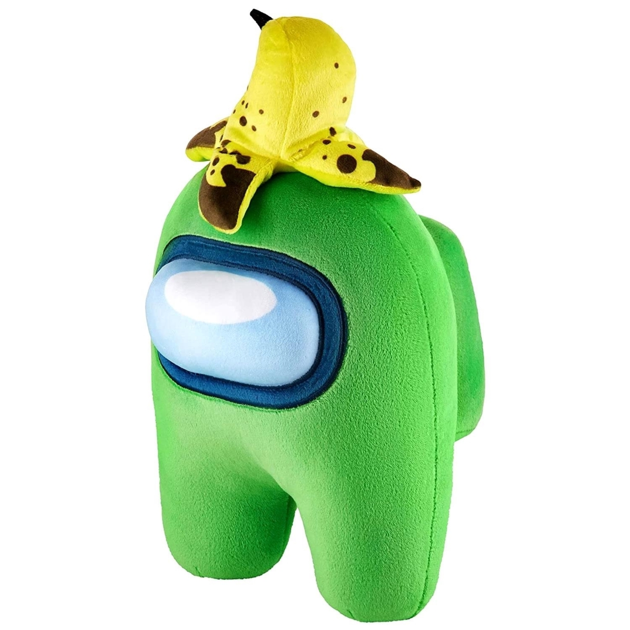 Among Us Lime Green Banana Peeled Hat 12 Plush Crewmate Buddy Toy PMI International