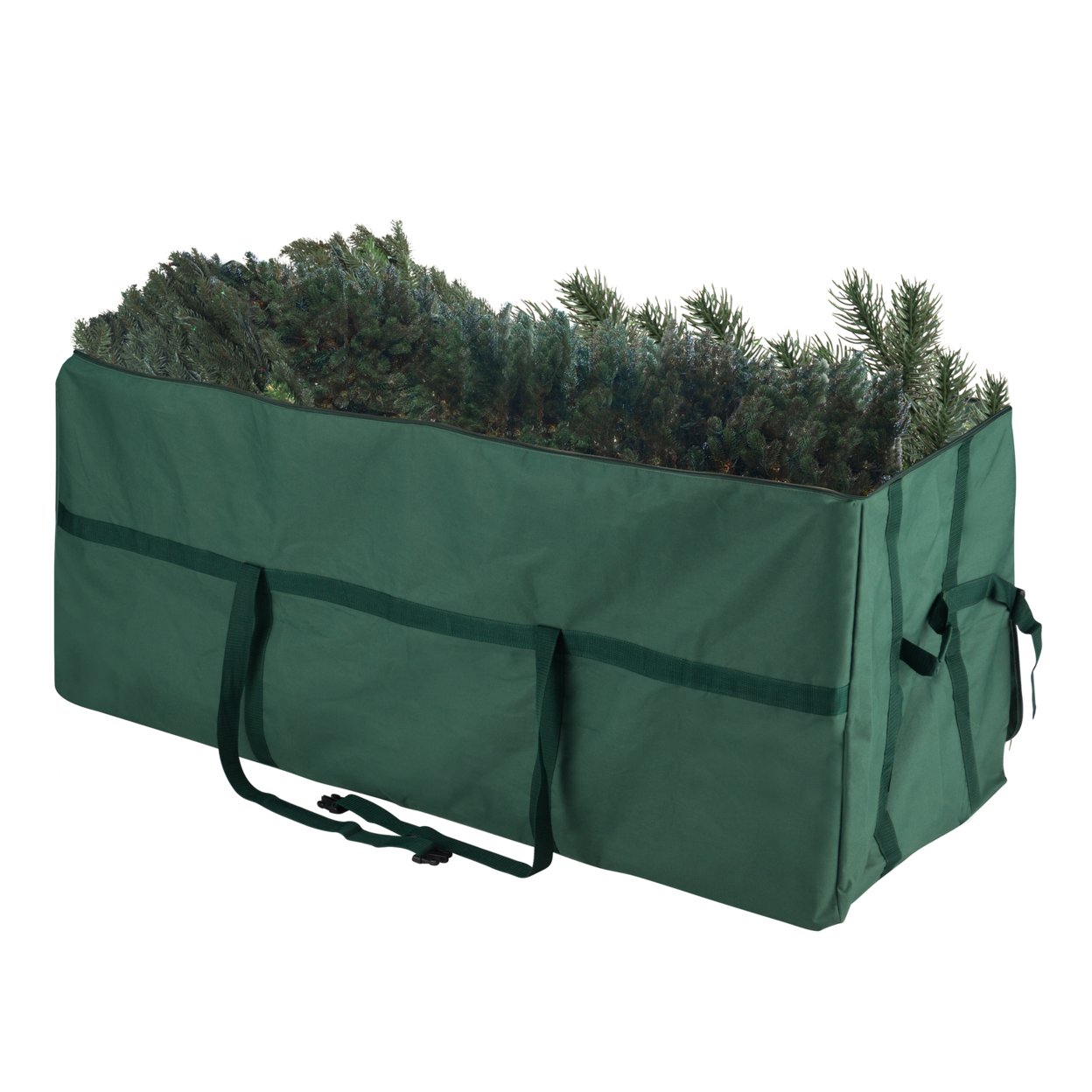 Heavy Duty Canvas Christmas Storage Bag 7.5 Foot Tree Artificial Tree Zippered