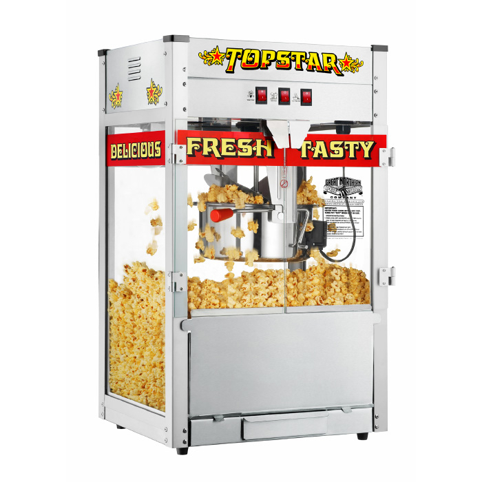 Great Northern Popcorn Commercial Quality Bar Style Popcorn Popper Machine, 12oz