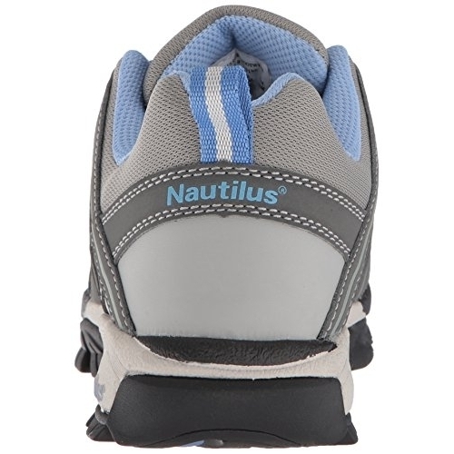 FSI FOOTWEAR SPECIALTIES INTERNATIONAL NAUTILUS Nautilus 1391 Women's ESD Comp Safety Toe No Exposed Metal Athletic Shoe Grey - Grey, 9.5-W