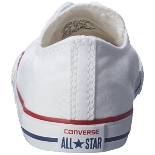 Converse Chuck Taylor All Star Ox Ankle-High Fabric Fashion Sneaker OPTICAL WHITE - OPTICAL WHITE, 11.5