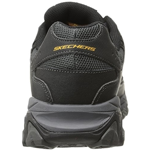 Skechers For Work 77055 Cankton Athletic Steel Toe Work Sneaker BLACK/CHARCOAL - BLACK/CHARCOAL, 8.5 Wide