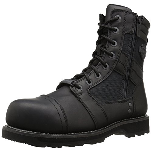 HARLEY-DAVIDSON FOOTWEAR Men's Boxbury CT Boot BLACK - BLACK, 10-D