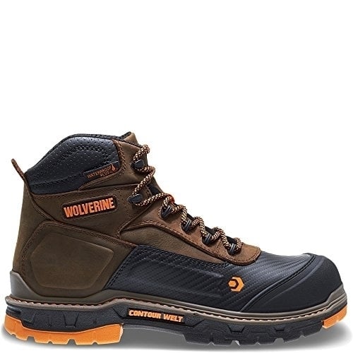 WOLVERINE Men's Overpass 6 CarbonMAXÂ® Composite Toe Work Boot Brown - W10717 Summer Brown - Summer Brown, 10.5