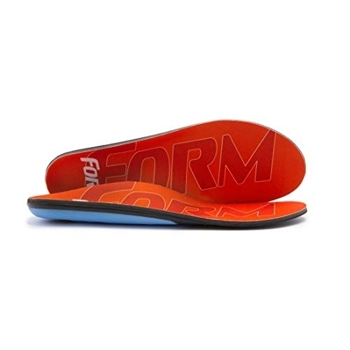 FORM Premium Insoles Reinforced , Orange ORANGE - ORANGE, Men's 12-12.5