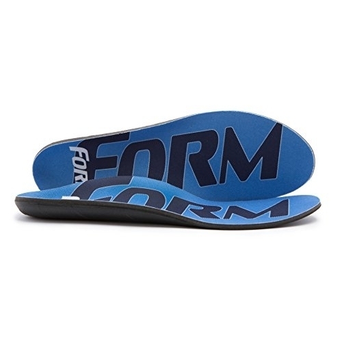 FORM Premium Insoles Maximum Support , Blue - BLUE, Men's 9-9.5, Women's 10.5-11