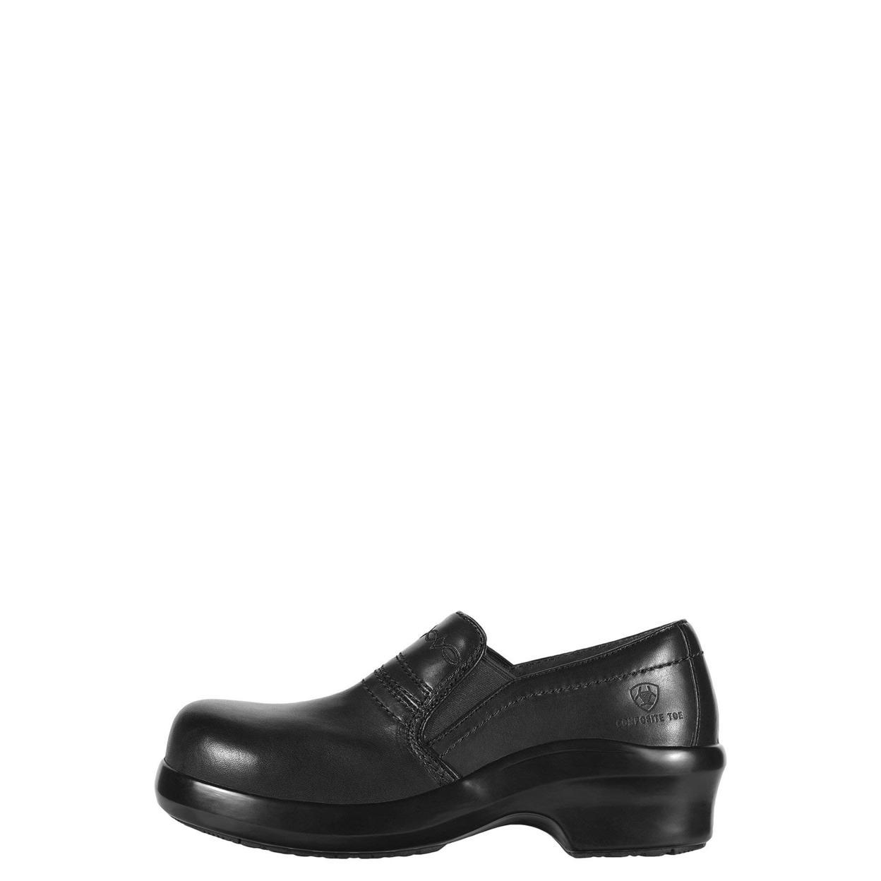 ARIAT WORK Women's Expert Safety Clog Composite Toe ESD Clog Work Shoes Black - 10011976 BLACK - BLACK, 6-B