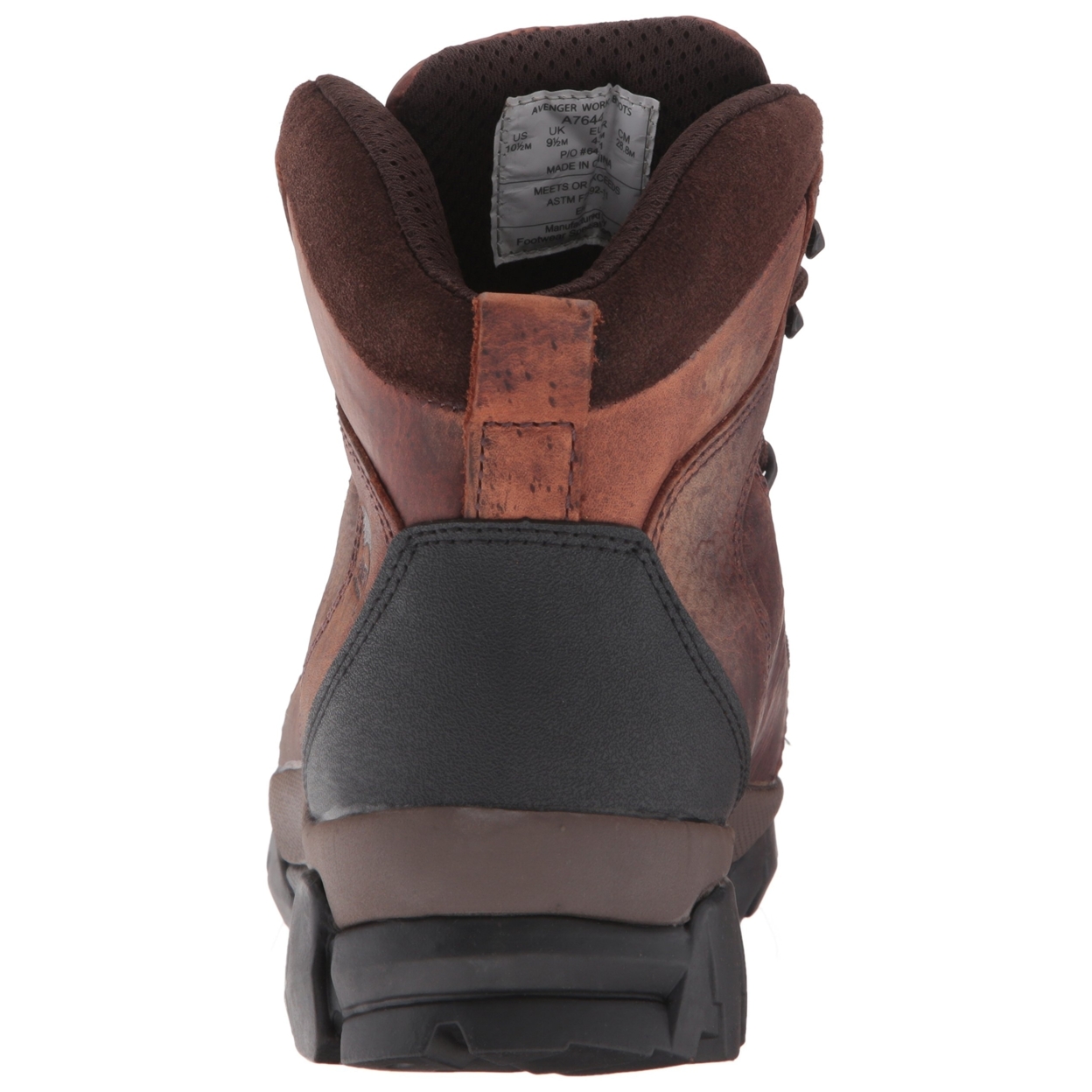 FSI FOOTWEAR SPECIALTIES INTERNATIONAL NAUTILUS FSI Avenger Men's 6 Mid Leather Waterproof Soft Toe No Exposed Metal EH Work Boots BROWN -