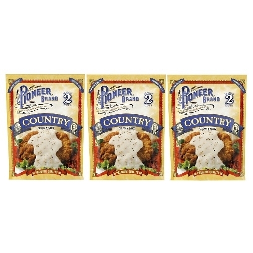 Pioneer Brand Country Gravy Mix 3 Packet Pack