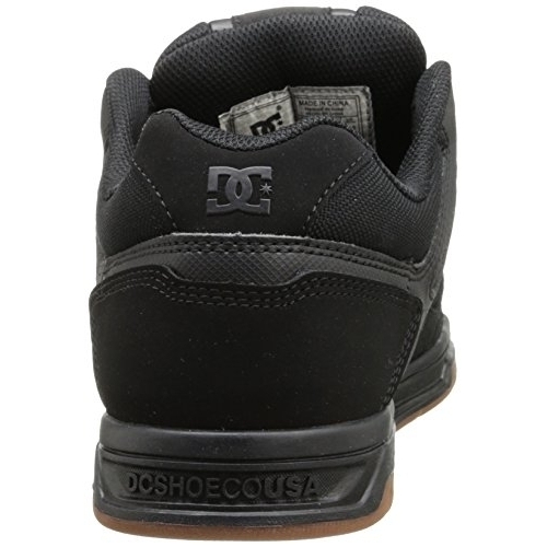 DC Men's Stag Sneaker BLACK/GUM - BLACK/GUM, 12
