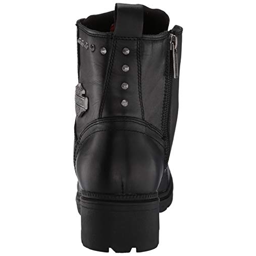 HARLEY-DAVIDSON FOOTWEAR Women's Cynwood Western Boot BLACK - BLACK, 7