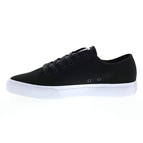 DC Manual Skate Shoes Mens Medium BLACK/WHITE - BLACK/WHITE, 10