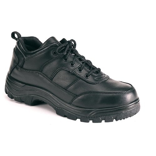 WORK ZONE Men's Soft Toe Oxford Work Shoe Black - N470 BLACK - BLACK, 14