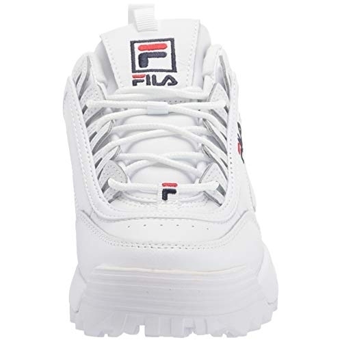 Fila Disruptor Ii Premium Sneakers White Navy Red 11 WHT/FNVY/FRED - WHT/FNVY/FRED, 8.5
