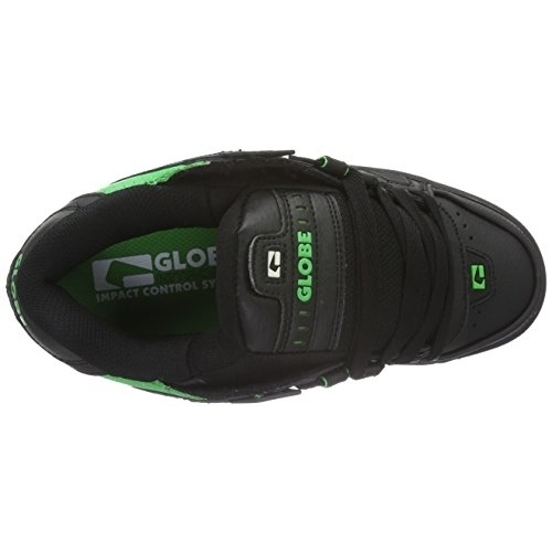 Globe Men's Low-Top Sneakers Black/Phantom Split - Black/Phantom Split, 10
