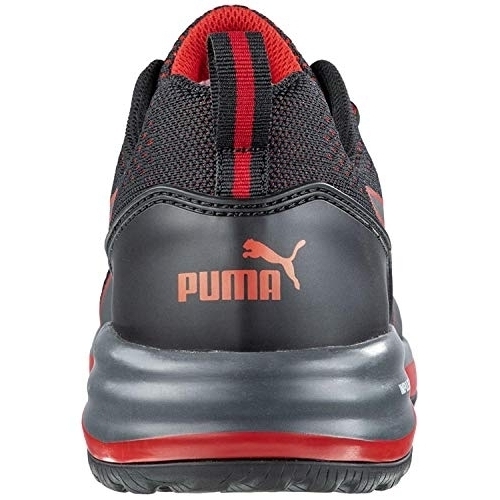 PUMA Safety Men's Speed Low Composite Toe Work Shoe Black/Red - 644495 ONE SIZE BLACK/RED - BLACK/RED, 12