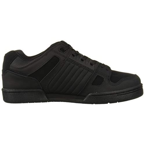 DVS Men's Celsius Skate Shoe 8 M UK BLACK BLACK LEATHER - BLACK BLACK LEATHER, 11