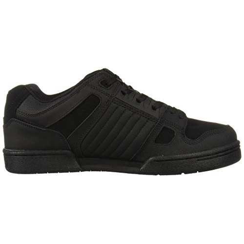 DVS Men's Celsius Skate Shoe 8 M UK BLACK BLACK LEATHER - BLACK BLACK LEATHER, 8.5