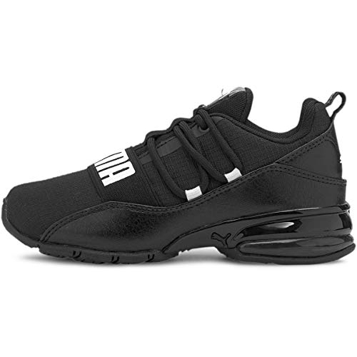 PUMA Cell Regulate PS Boys' Toddler-Youth Running 01 - PUMA BLACK-PUMA WHITE - 01 - PUMA BLACK-PUMA WHITE, 1.5 Little Kid