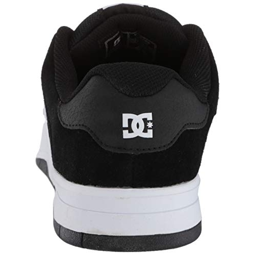 DC Men's Central Skate Shoes Medium BLACK/WHITE - BLACK/WHITE, 9.5