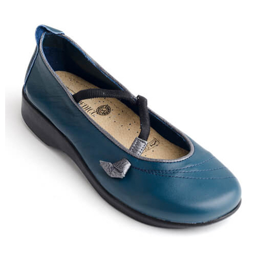 Arcopedico Women's Vitoria Mary Jane Indigo/Pewter Leather - 6201-PC Indigo/Pewter - Indigo/Pewter, 6.5