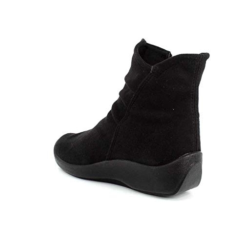 Arcopedico Women's L19 Ankle Boot Black Synthetic Suede - 4281-11 Blk Suede - Blk Suede, 6.5