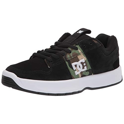 DC Men's Lynx Zero Casual Skate Shoe Black Camo - Black Camo, 8
