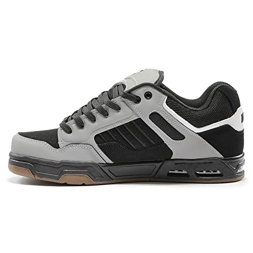 Dvs Footwear Mens Enduro HEIR Skate Shoe, 7.5 Us 7.5 CHARCOAL BLACK WHITE NUBUCK - CHARCOAL BLACK WHITE NUBUCK, 8.5