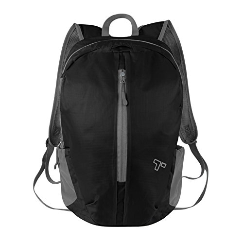 Travelon Packable Backpack Light Backpacking Travel RFID Blocking Bag Back Pack Variable BLACK