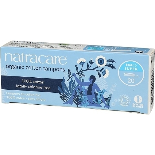Natracare Organic Cotton Tampons Super